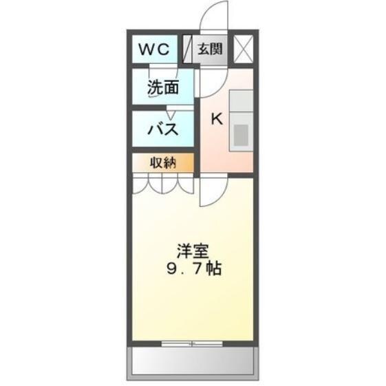 ロイヤルハイツ・IYOの物件間取画像