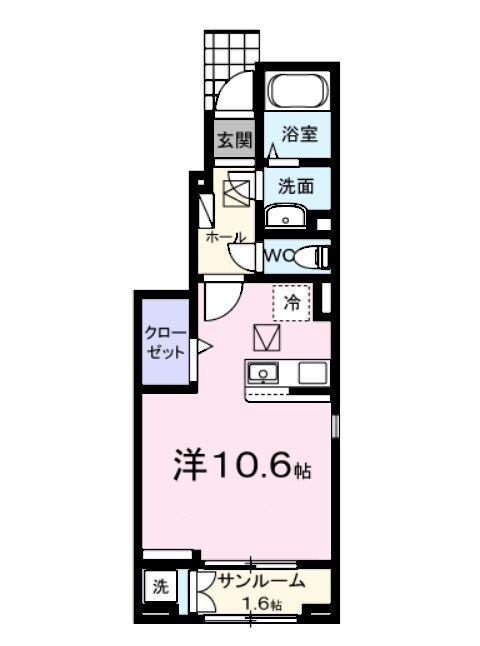 エテルノ　Ｙ　Ａの物件間取画像