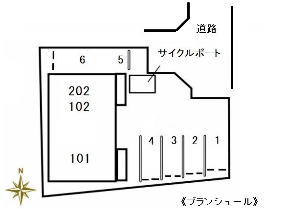 ブランシュールの物件内観写真