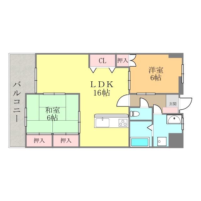 衣山大東ビルの物件間取画像