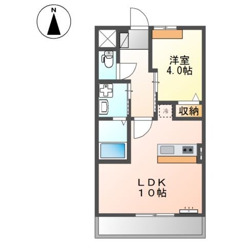 セレーノの物件間取画像