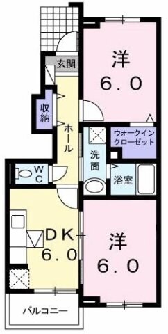 物件間取画像
