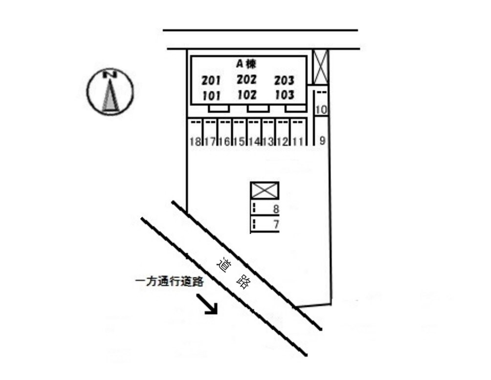 テラスコート東垣生Aの物件内観写真