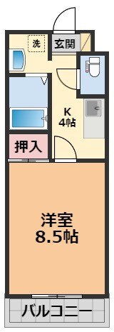 物件間取画像