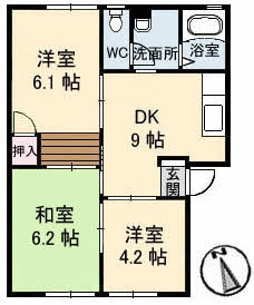 ファミール川原・の物件間取画像