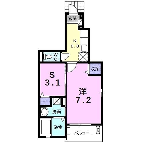 碧南中央駅 徒歩6分 1階の物件間取画像