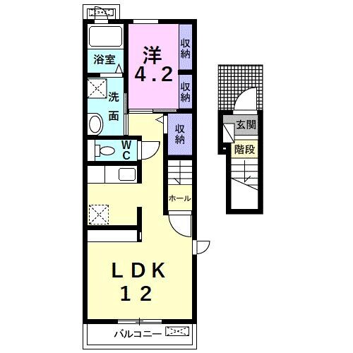 碧南駅 徒歩14分 2階の物件間取画像