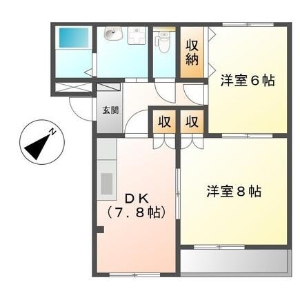 吉浜駅 徒歩27分 1階の物件間取画像