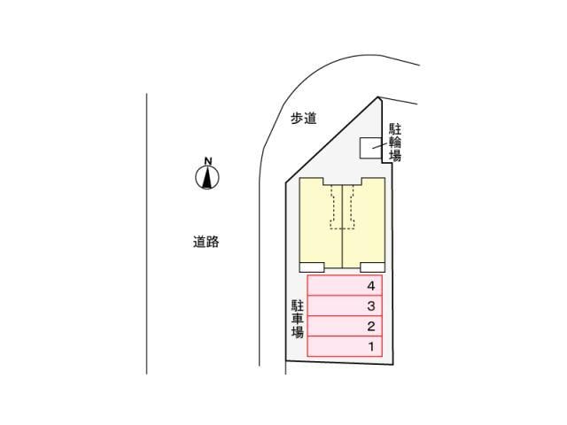 メゾン平松の物件外観写真