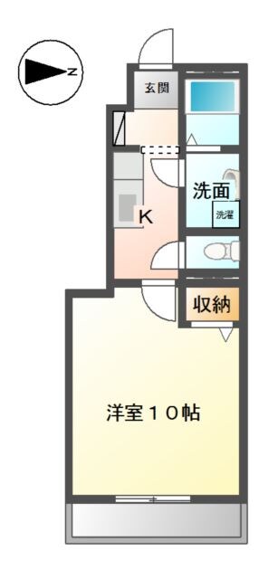 物件間取画像