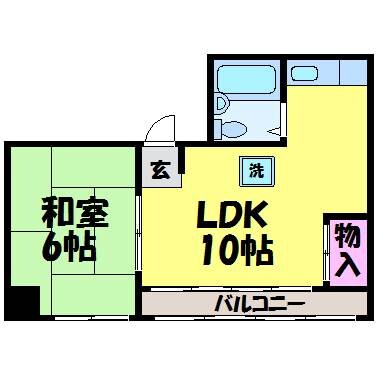 物件間取画像