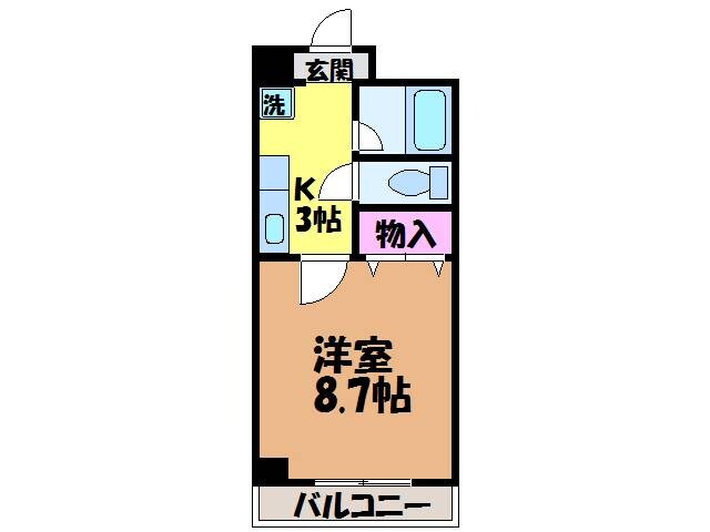 Ｋ５２５の物件間取画像