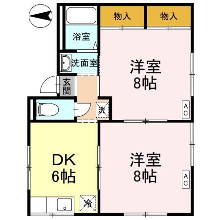 ポニーズ　ハイム・の物件間取画像