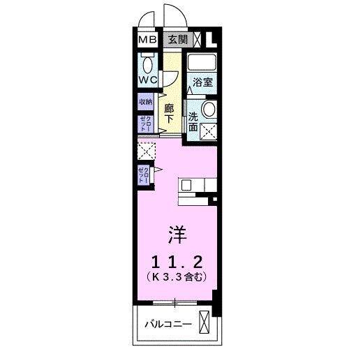 ルイシャトレ鏡の物件間取画像