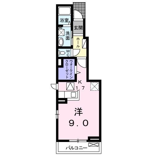 クイーンズ・ガーデンⅡ Aの物件間取画像