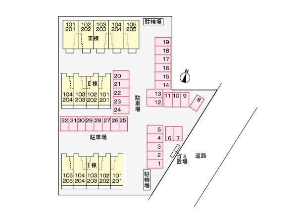 サニーガーデンⅢの物件外観写真