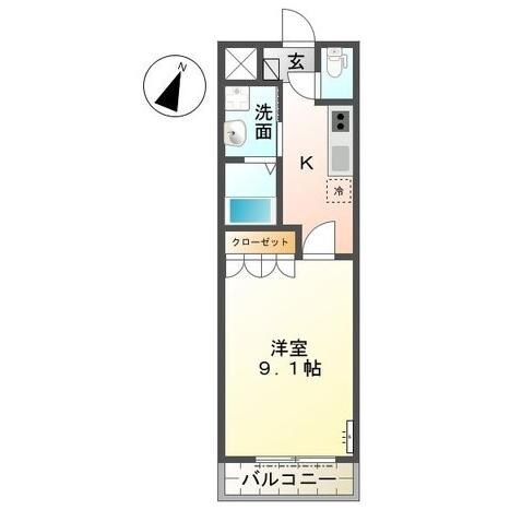 ウイングコートの物件間取画像