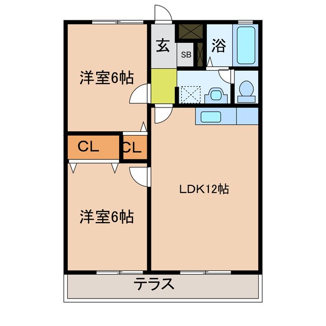 グランパーク山本の物件間取画像