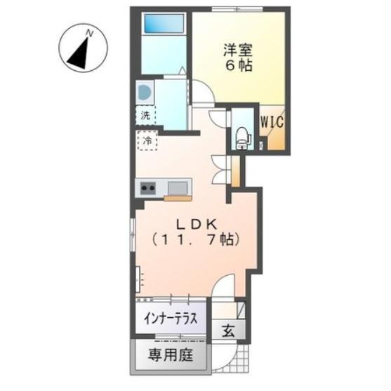 サンマリーナMの物件間取画像