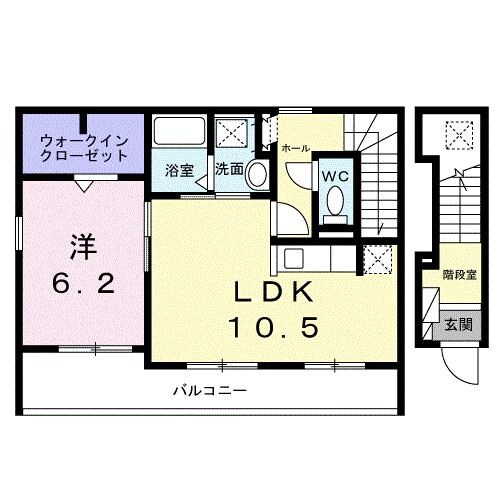 ヒカルサ唐津鬼塚Ⅱの物件間取画像