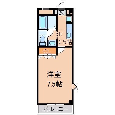 橋本駅 徒歩9分 2階の物件間取画像