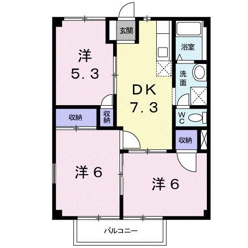 紀伊山田駅 徒歩5分 2階の物件間取画像