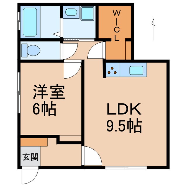 ノーブルハウスの物件間取画像