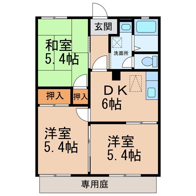 フォーブル松見の物件間取画像