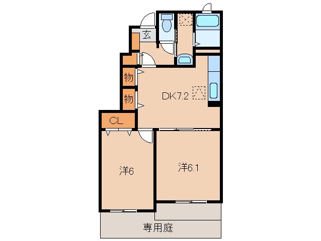 ケルト光の物件間取画像