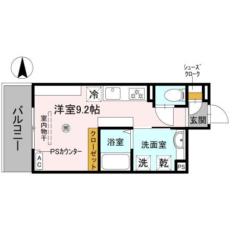 物件間取画像