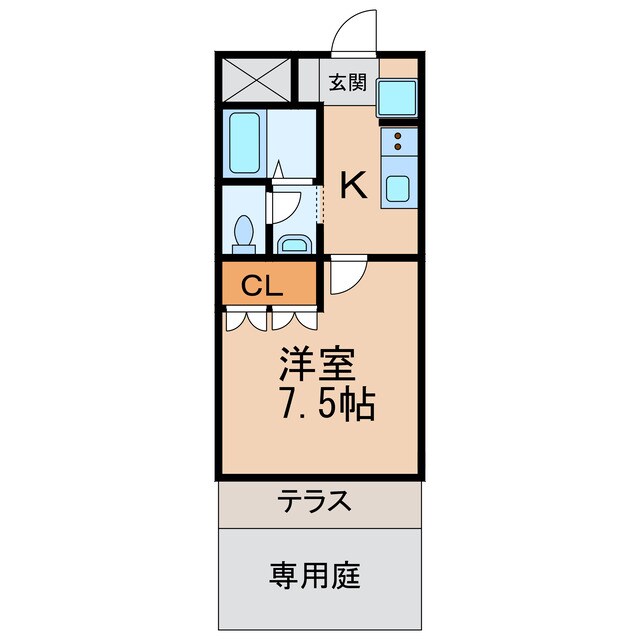 メゾン・弘西の物件間取画像