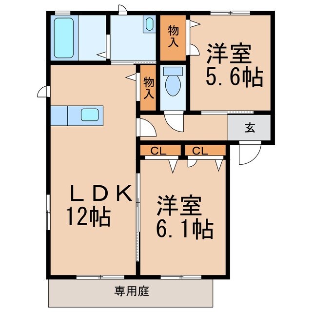 打田駅 徒歩31分 1階の物件間取画像