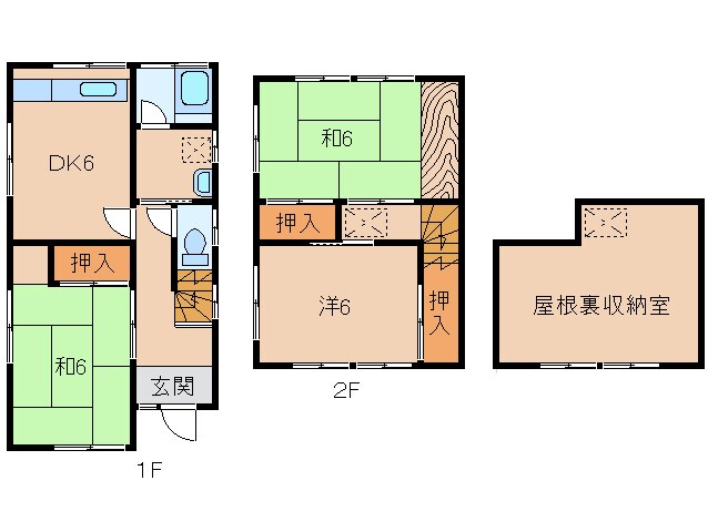 一戸建11627の物件間取画像