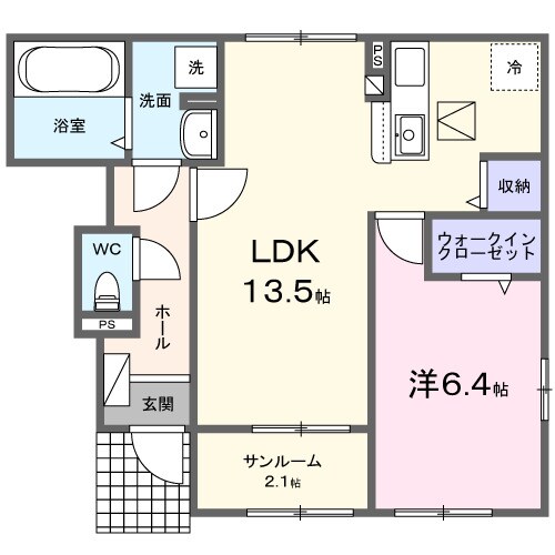 サンリットⅡ(和歌山市内原）の物件間取画像