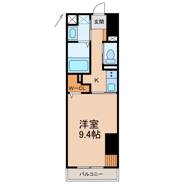 和歌山駅 徒歩7分 4階の物件間取画像