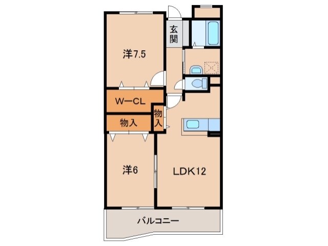 アズゥールの物件間取画像