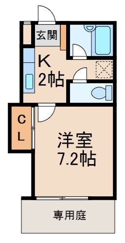 グリーンフルみゆきの物件間取画像