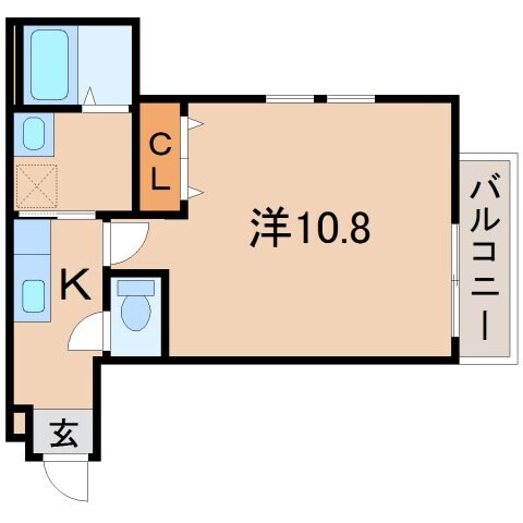 和歌山駅 徒歩10分 2階の物件間取画像