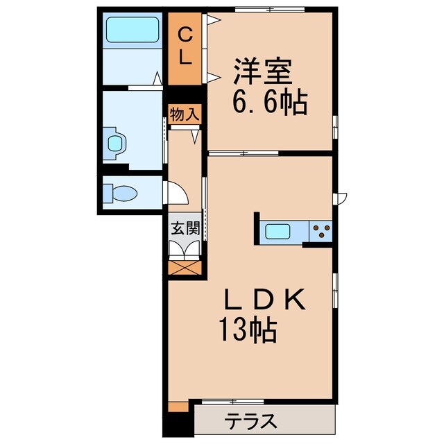宮前駅 徒歩18分 1階の物件間取画像
