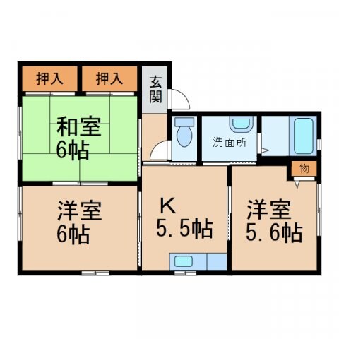 打田駅 徒歩10分 1階の物件間取画像