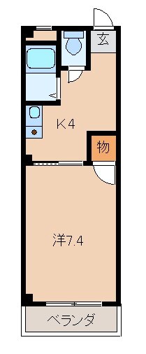 ナナヤマホーム岩出の物件間取画像