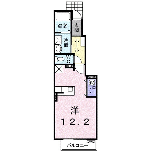 ハーベスト弐番館の物件間取画像