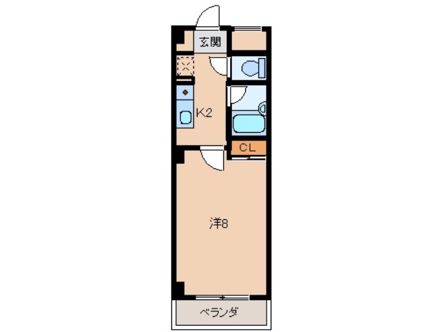 コモドアロッジオの物件間取画像