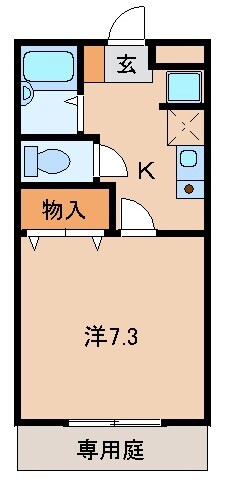 グリーンフルあるの物件間取画像