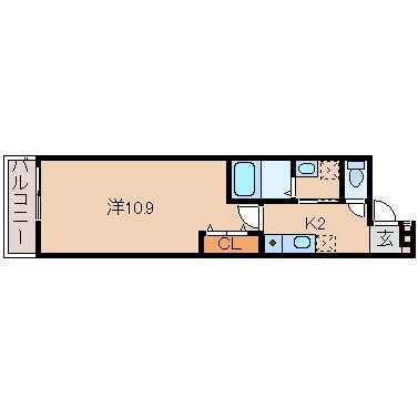 フジパレス黒田Ⅴ番館の物件間取画像