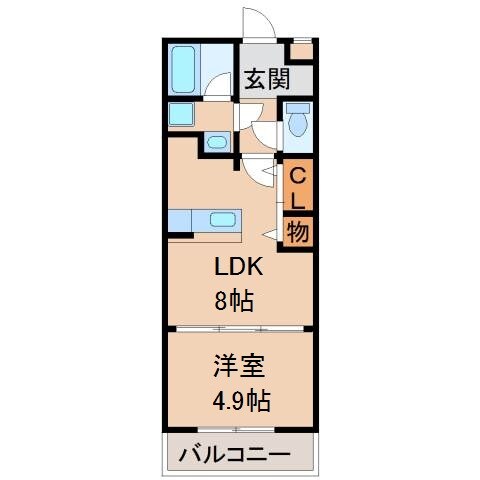 ロックブリッジの物件間取画像