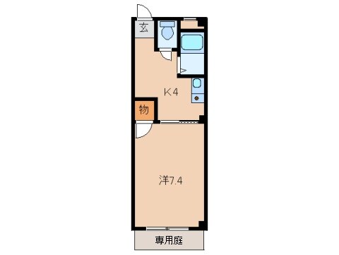ナナヤマホーム岩出の物件間取画像