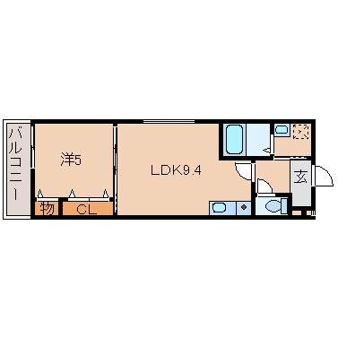 和歌山駅 徒歩13分 1階の物件間取画像