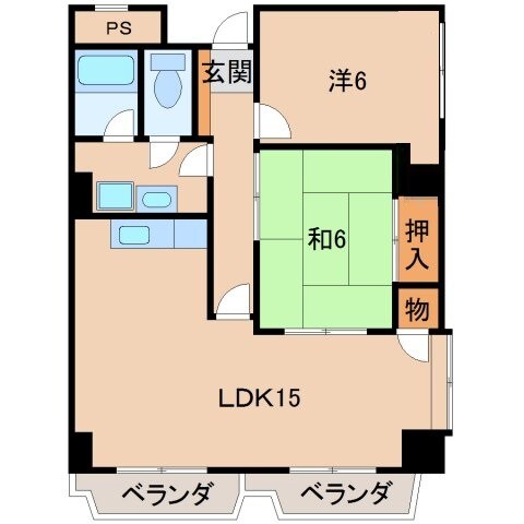 十三番丁ホームズの物件間取画像