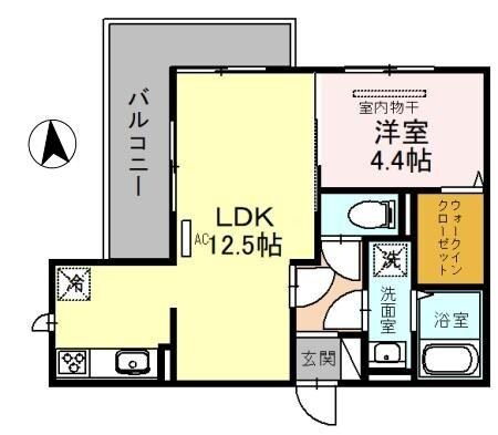 D-room宇須 光の物件間取画像